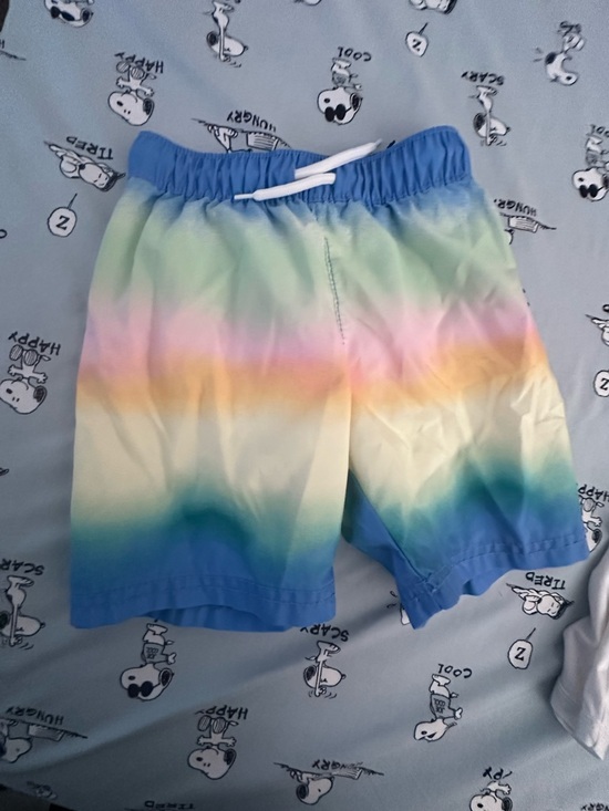 Old Navy Other - Old Navy Kids' Gradient Rainbow Swim Shorts - Blue, Green, Pink, Yellow